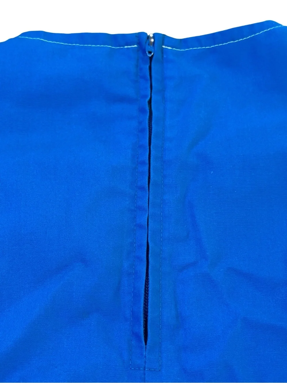 RARE Vtg 60s Ruth of Carolina Umbrella Dress Jacket Set Mod Talon Zip 3T EUC